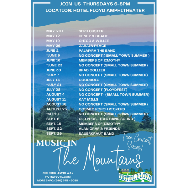 Music IN THe Mountains Music IN THe Mountains